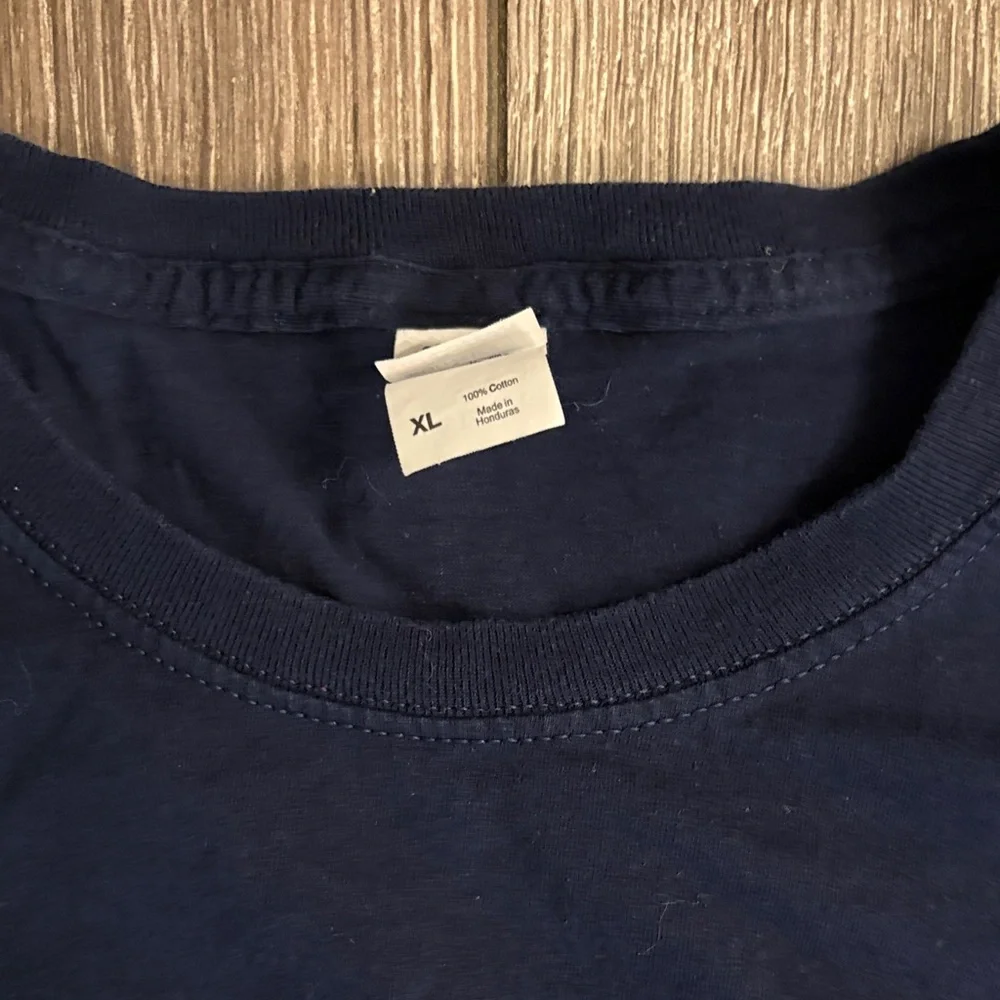 Navy Blue Graphic T-Shirt - Picture 2 of 3
